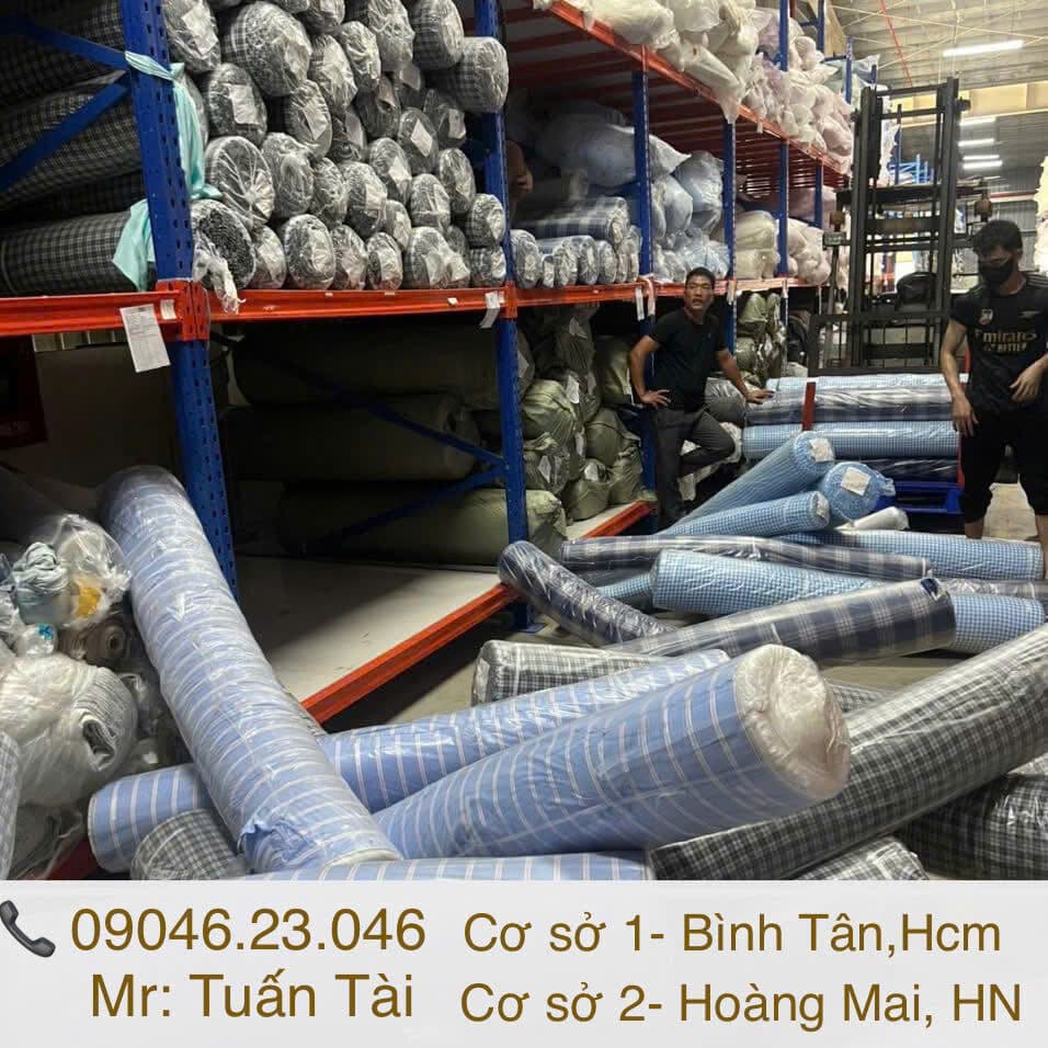 Kệ vải cây tại kho Gia Bảo